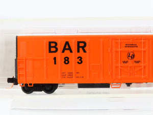 N Scale Red Caboose RN-18813-3 BAR Bangor & Aroostook 57' Mech Reefer #183