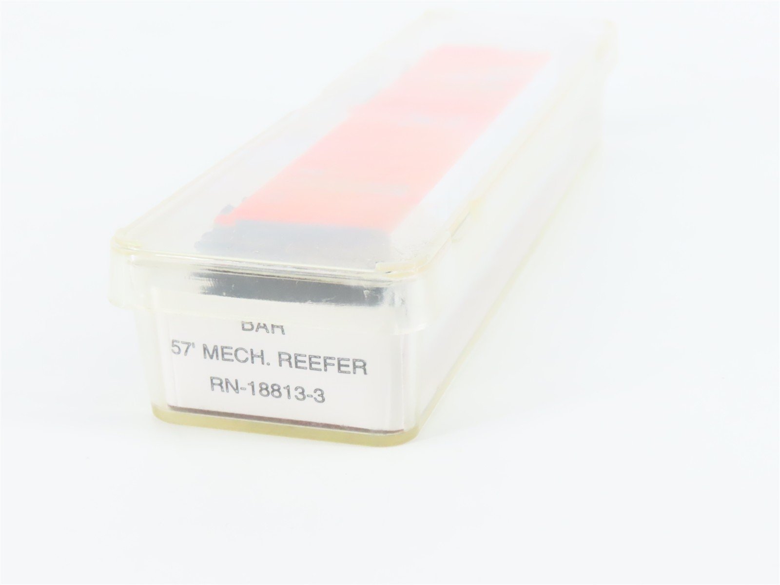 N Scale Red Caboose RN-18813-3 BAR Bangor & Aroostook 57' Mech Reefer #183