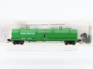 N Red Caboose RN-17701-3 CB&Q Burlington Route Evans Coil Car #83702 - Upgraded