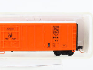 N Scale Red Caboose RN-18813-1 BAR Bangor & Aroostook 57' Mech Reefer #155