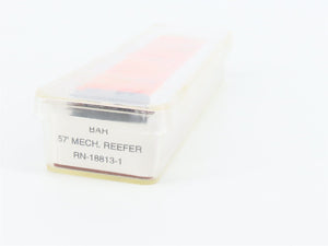 N Scale Red Caboose RN-18813-1 BAR Bangor & Aroostook 57' Mech Reefer #155