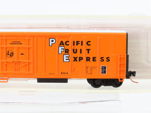 N Red Caboose RN-18655-4 UPFE Pacific Fruit Express 57' Mech Reefer #451680
