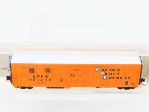 N Red Caboose RN-18605-3 SPFE Pacific Fruit Express 57' Mech Reefer #451219
