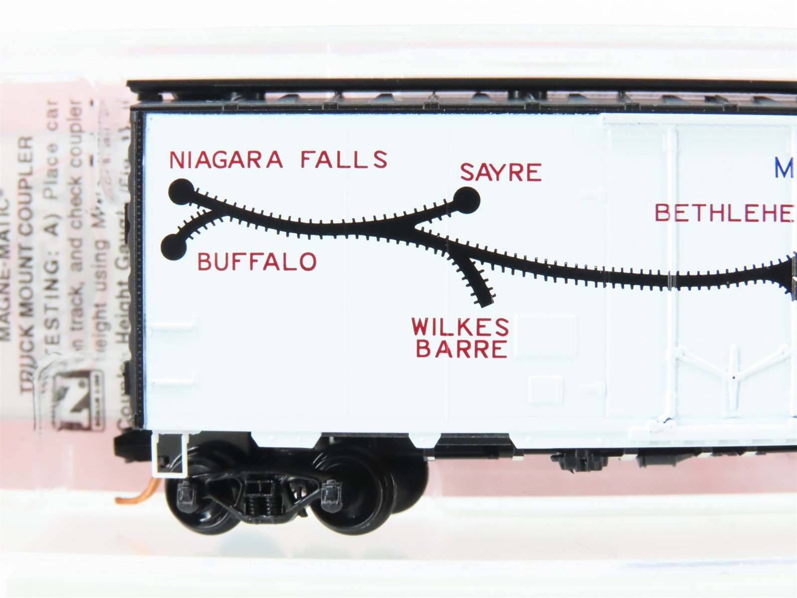 N Micro-Trains MTL NSE 11-01 LV Lehigh Valley 