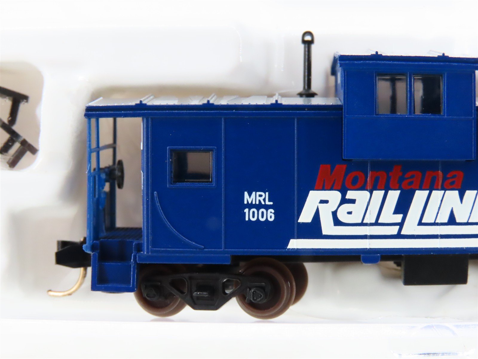N Scale Atlas 30359 MRL Montana Rail Link Extended Vision Caboose #1006