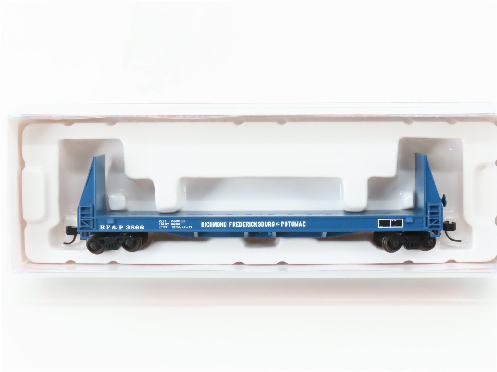 N Scale Atlas Master 50004870 RF&P SIECO Pulpwood Bulkhead Flat Car #3866