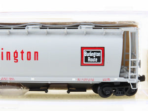 N Scale InterMountain 65216-22 CB&Q Burlington Route Cylindrical Hopper #85440