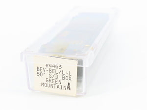 N Scale Bev-Bel Life-Like 4463 GMRC Green Mountain 50' Box Car #752