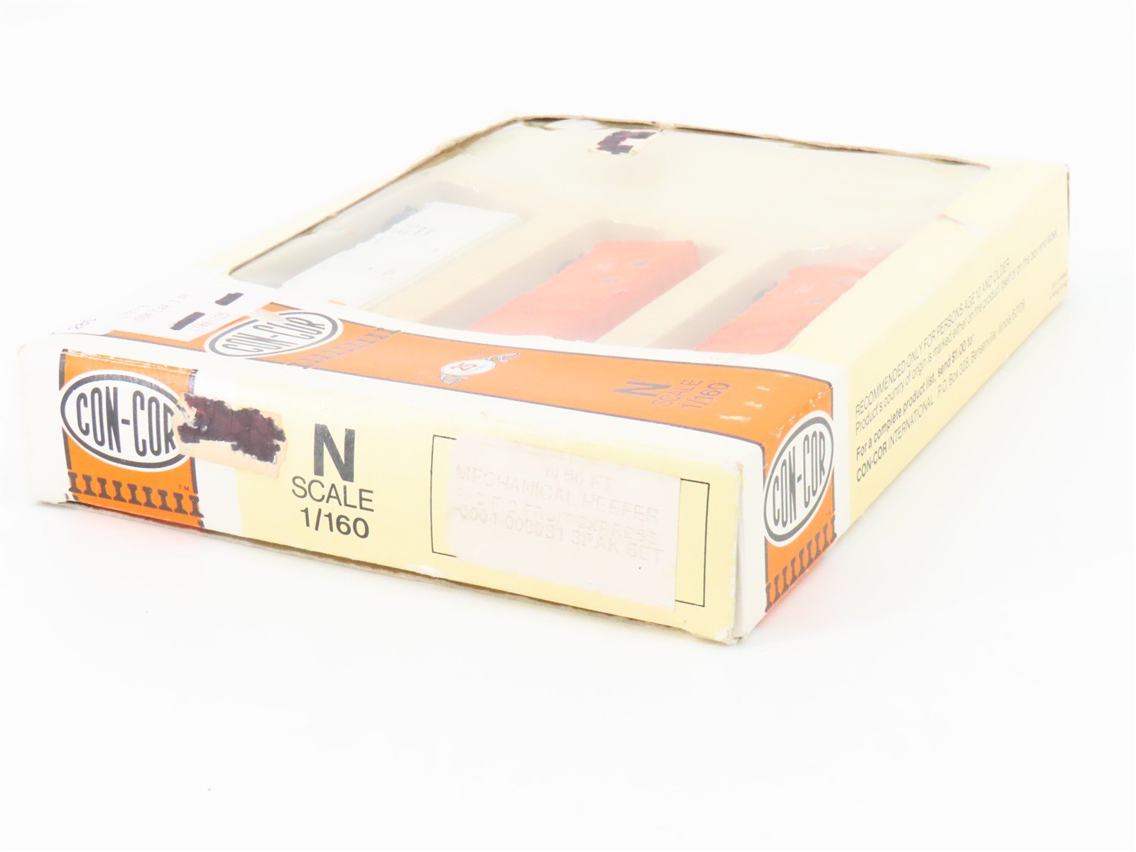 N Scale Con-Cor 0001-008931 SPFE Pacific Fruit Express 50' Mech Reefers 3-Pack