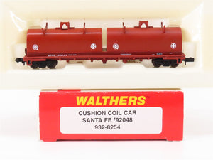 N Scale Walthers 932-8254 ATSF Sante Fe Cushion Coil Car #92048