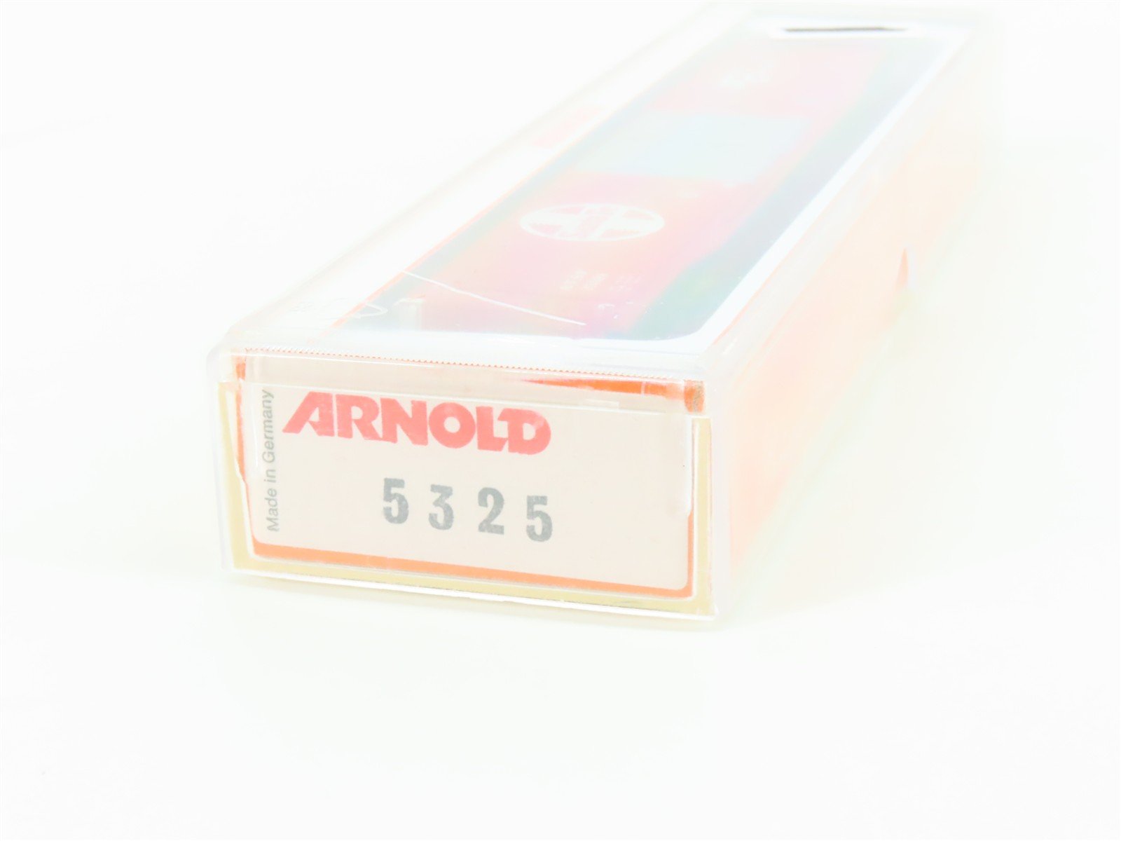 N Scale Arnold 5325 ATSF Santa Fe Super Shock Control 86' Hi-Cube Box Car #35589