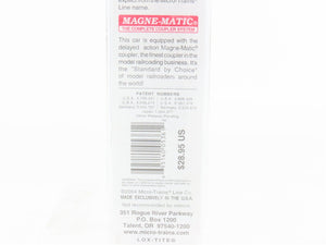 N Micro-Trains MTL 112520 TTBX Penn Central 89' Bi-Level Open Auto Rack #962577