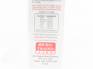 N Micro-Trains MTL 103030 ATSF 60' Excess Height Waffle-Side Box Car #37575