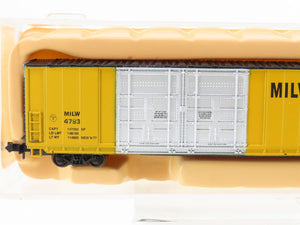 N Scale Con-Cor 0001-555614(3) MILW Milwaukee Road 85' Hi-Cube Box Car #4793