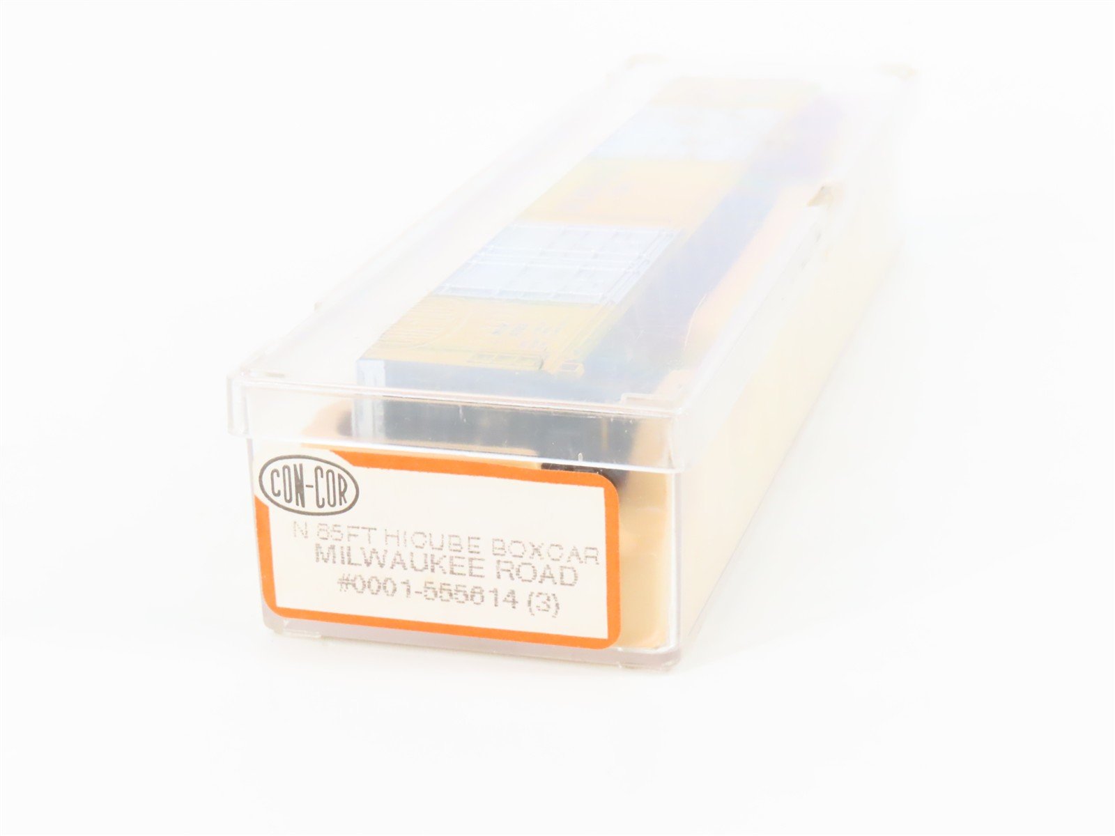 N Scale Con-Cor 0001-555614(3) MILW Milwaukee Road 85' Hi-Cube Box Car #4793