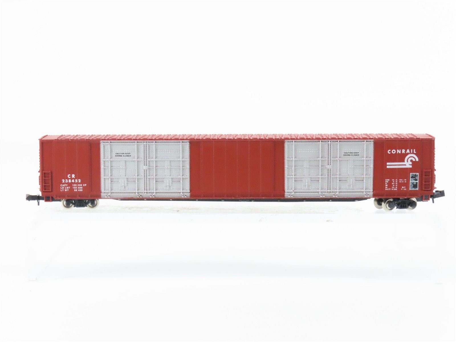N Scale Con-Cor 001-555604(03) CR Conrail 85' Hi-Cube Box Car #238452