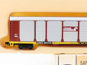 N Con-Cor 0001-603001(01) CDDX Conrail 89' Tri-Level Enclosed Auto Rack #903178