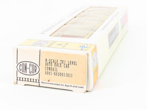 N Con-Cor 0001-603001(01) CDDX Conrail 89' Tri-Level Enclosed Auto Rack #903178