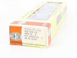 N Con-Cor 0001-603007(03) TTGX ATSF 89' Tri-Level Enclosed Auto Rack #965947