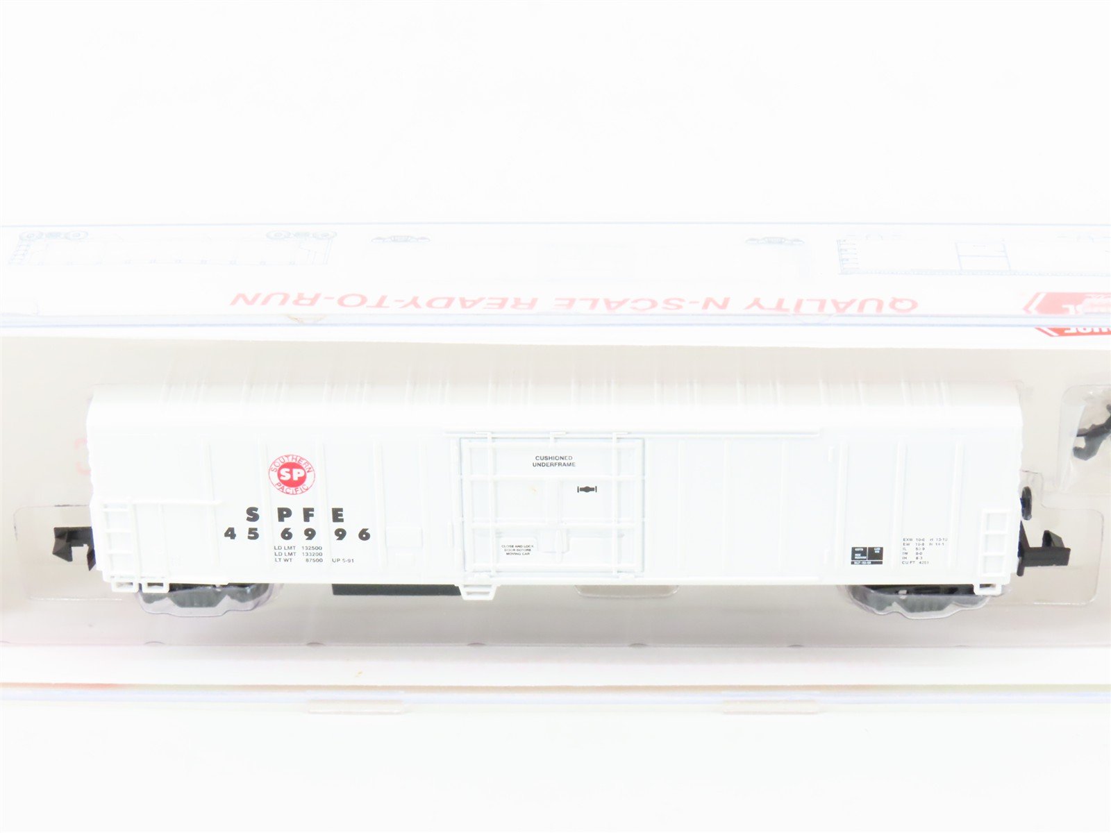 N Scale Roundhouse 84210 SPFE Pacific Fruit Express 57' Mech Reefer #456996