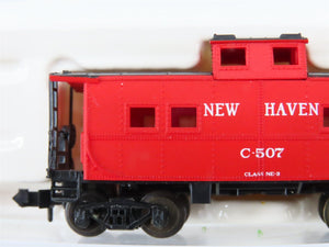 N Scale Life-Like 7978 NH New Haven NE-3 Center Cupola Steel Caboose #C-507