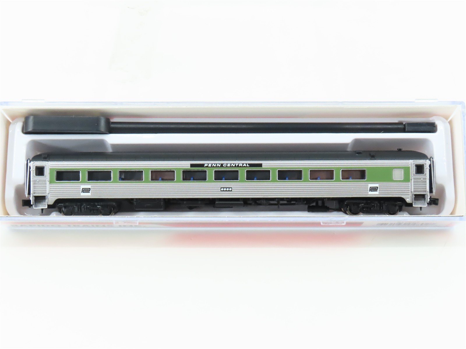 N Scale Rapido 517022 PC Penn Central Pullman Bradley Coach Passenger #2555
