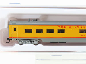 N Scale Con-Cor 0001-040292 MILW Milwaukee UP Paint Diner Passenger Car #168