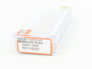 N Scale Con-Cor 0001-040292 MILW Milwaukee UP Paint Diner Passenger Car #168