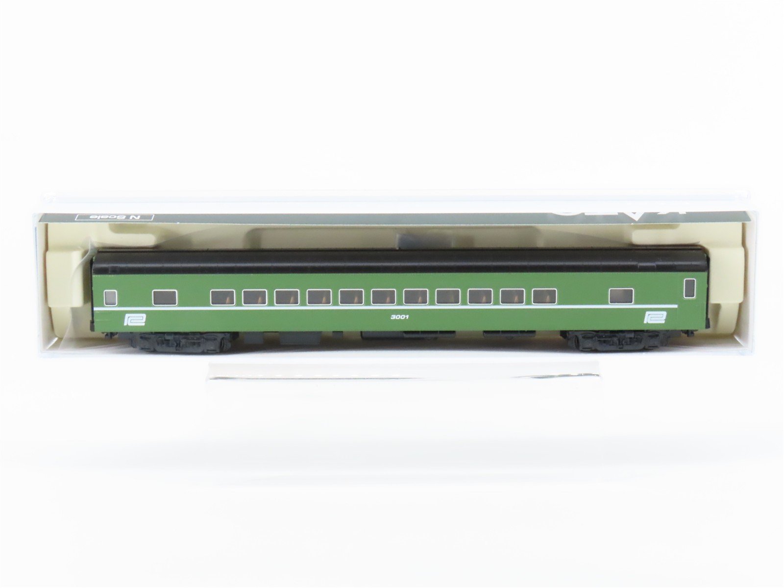 N Scale KATO PC Penn Central Coach Passenger Car #3001
