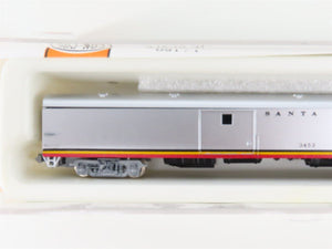 N Scale Con-Cor ATSF Santa Fe Smooth-Side Passenger 7-Car Set