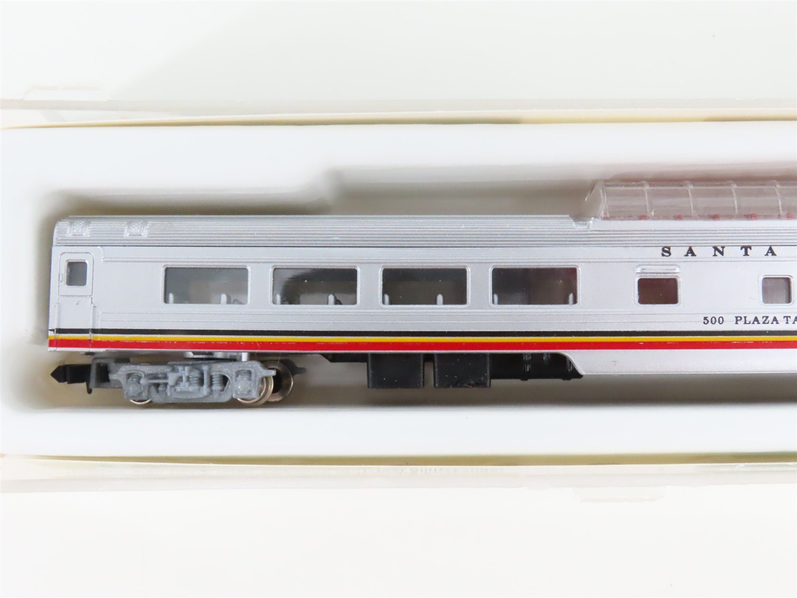 N Scale Con-Cor ATSF Santa Fe Smooth-Side Passenger 7-Car Set