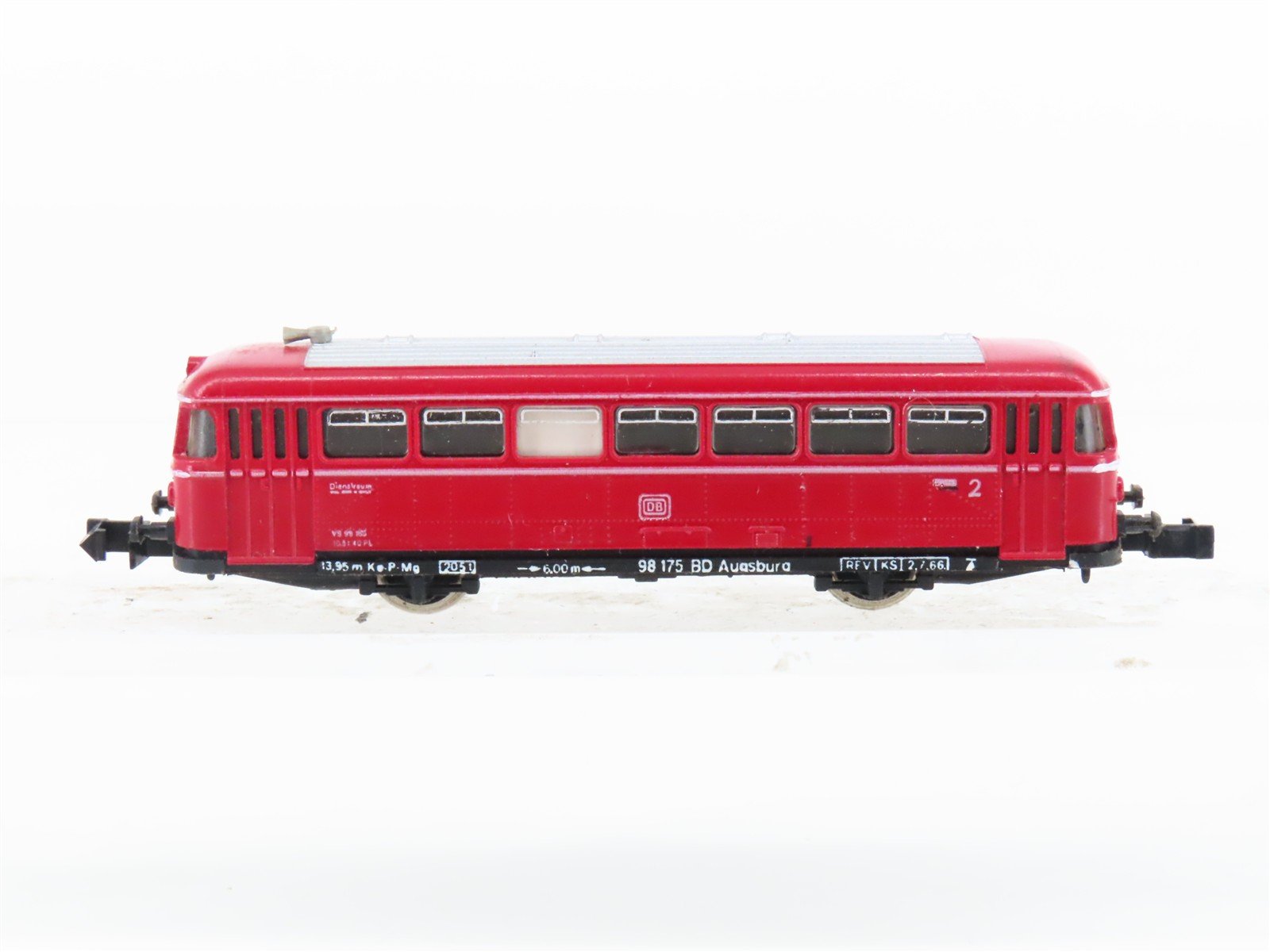 N Arnold Rapido DB German VT98 Diesel RailBus Trailer Car #175 - Unpowered