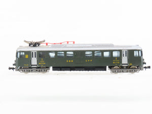 N Scale Lima SBB CFF Swiss 2nd Class RBe4/4 Electric Rail Car #1435