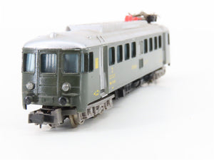 N Scale Lima SBB CFF Swiss 2nd Class RBe4/4 Electric Rail Car #1435