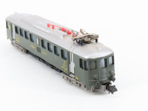 N Scale Lima SBB CFF Swiss 2nd Class RBe4/4 Electric Rail Car #1435