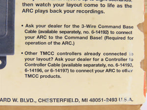 Lionel 6-14181 TMCC Action Recorder (ARC) for TrainMaster Command Control