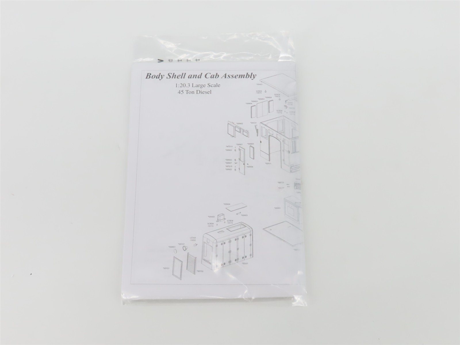 G Scale Bachmann 81896 Midwest Quarry & Mining Co GE 45-Ton Side Rod Diesel