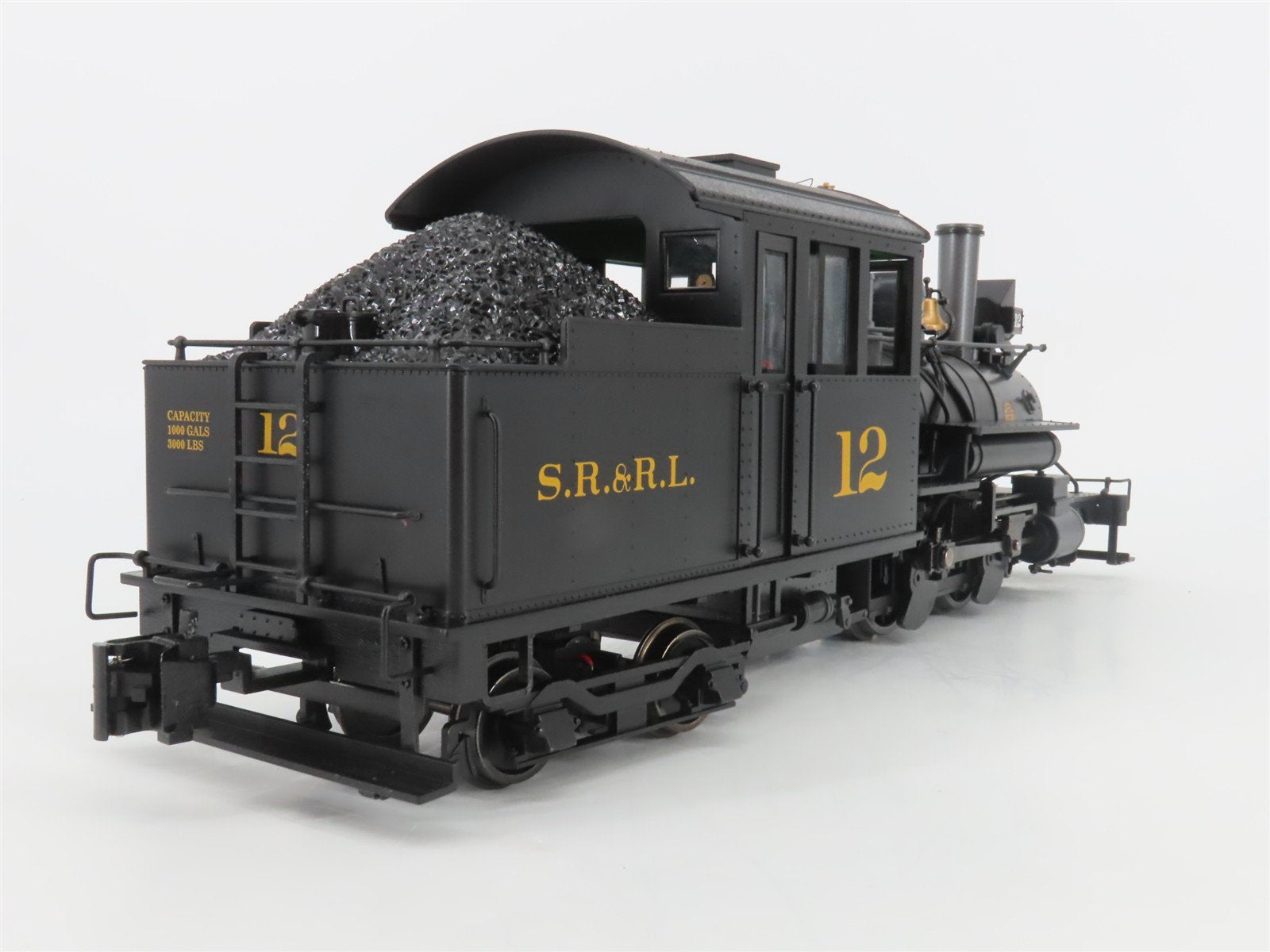 G Scale Bachmann 80996 Sandy River & Rangeley Lake 2-4-4 Forney Steam Loco #12