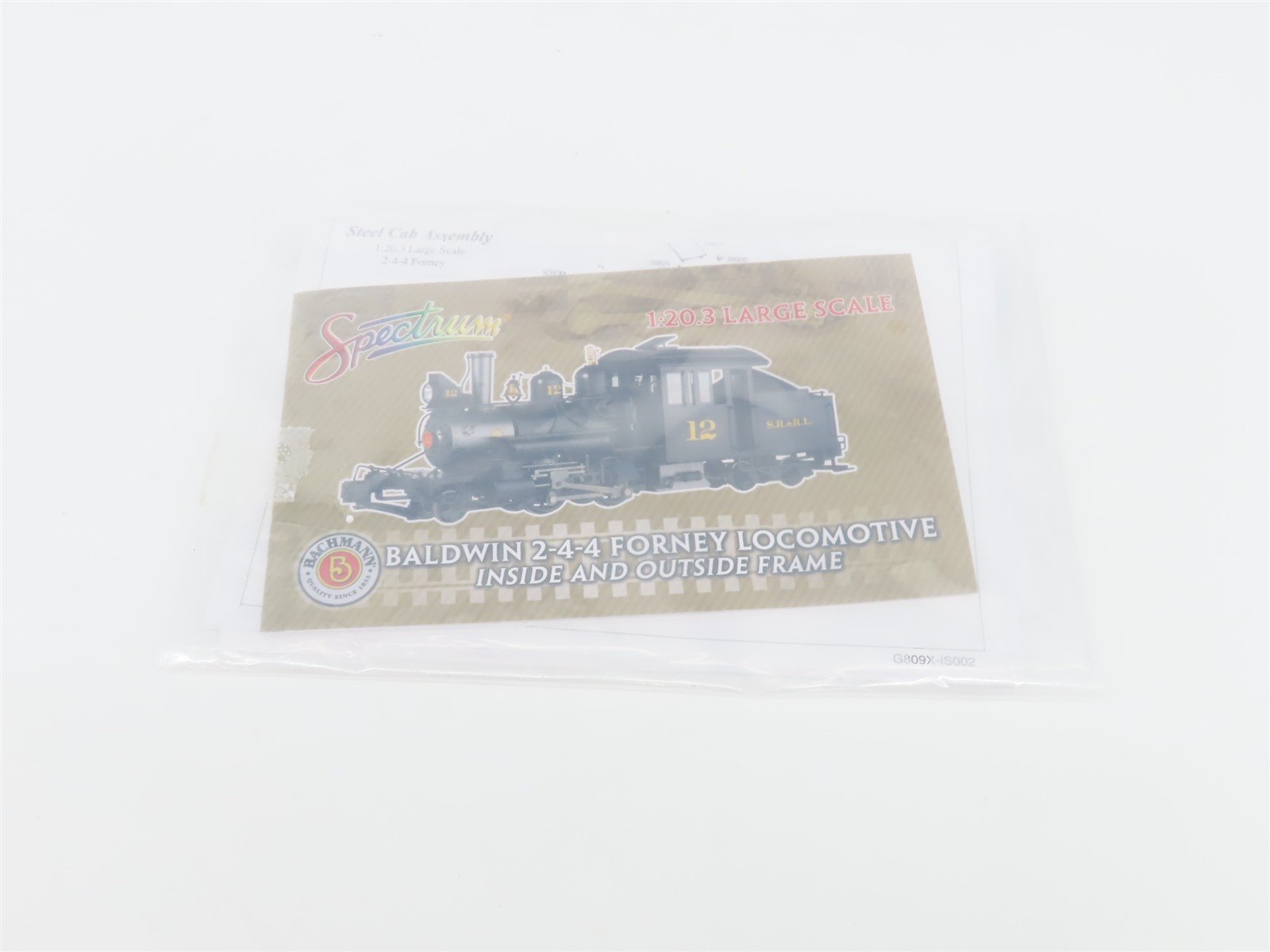 G Scale Bachmann 80996 Sandy River & Rangeley Lake 2-4-4 Forney Steam Loco #12