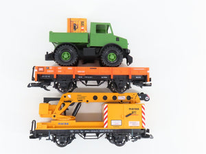 G Scale LGB 72402 Work Train Steam Starter Set