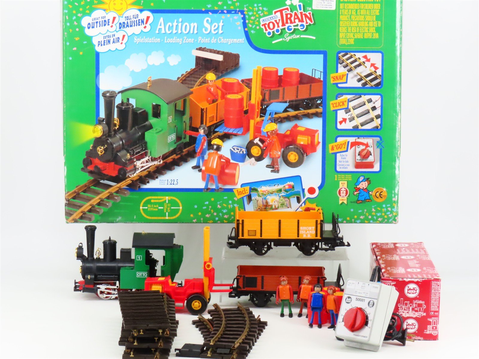 G Scale Lehmann 92785 "Toy Train" Steam Starter Set