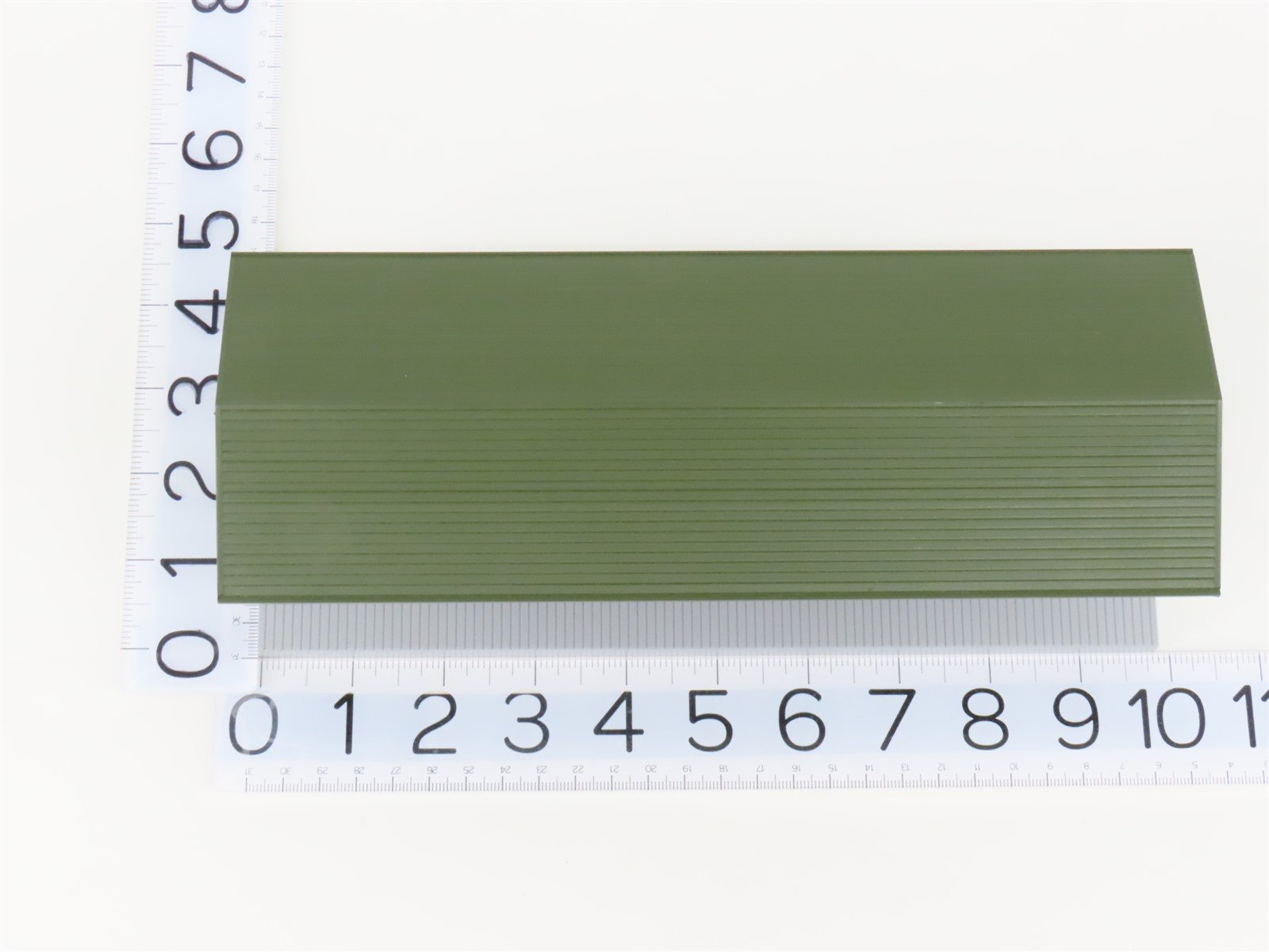 O Scale MTH 30-90094 Dark Red Stone Passenger Station w/Dual Platforms