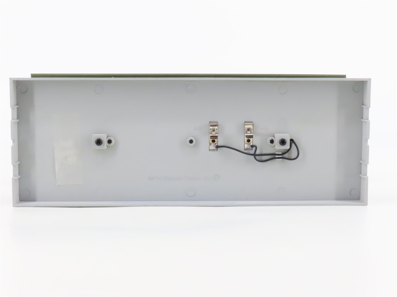 O Scale MTH 30-90094 Dark Red Stone Passenger Station w/Dual Platforms