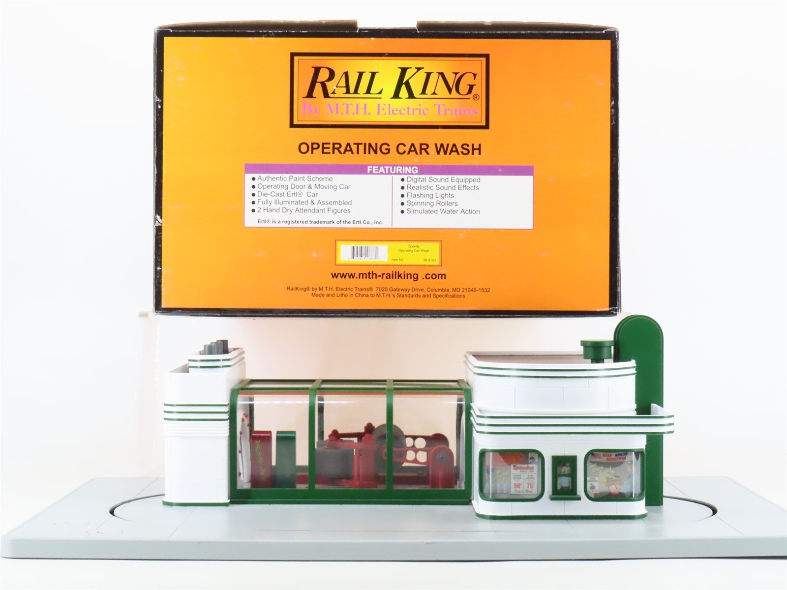 O Scale MTH 30-9104 Speedy Operating Car Wash