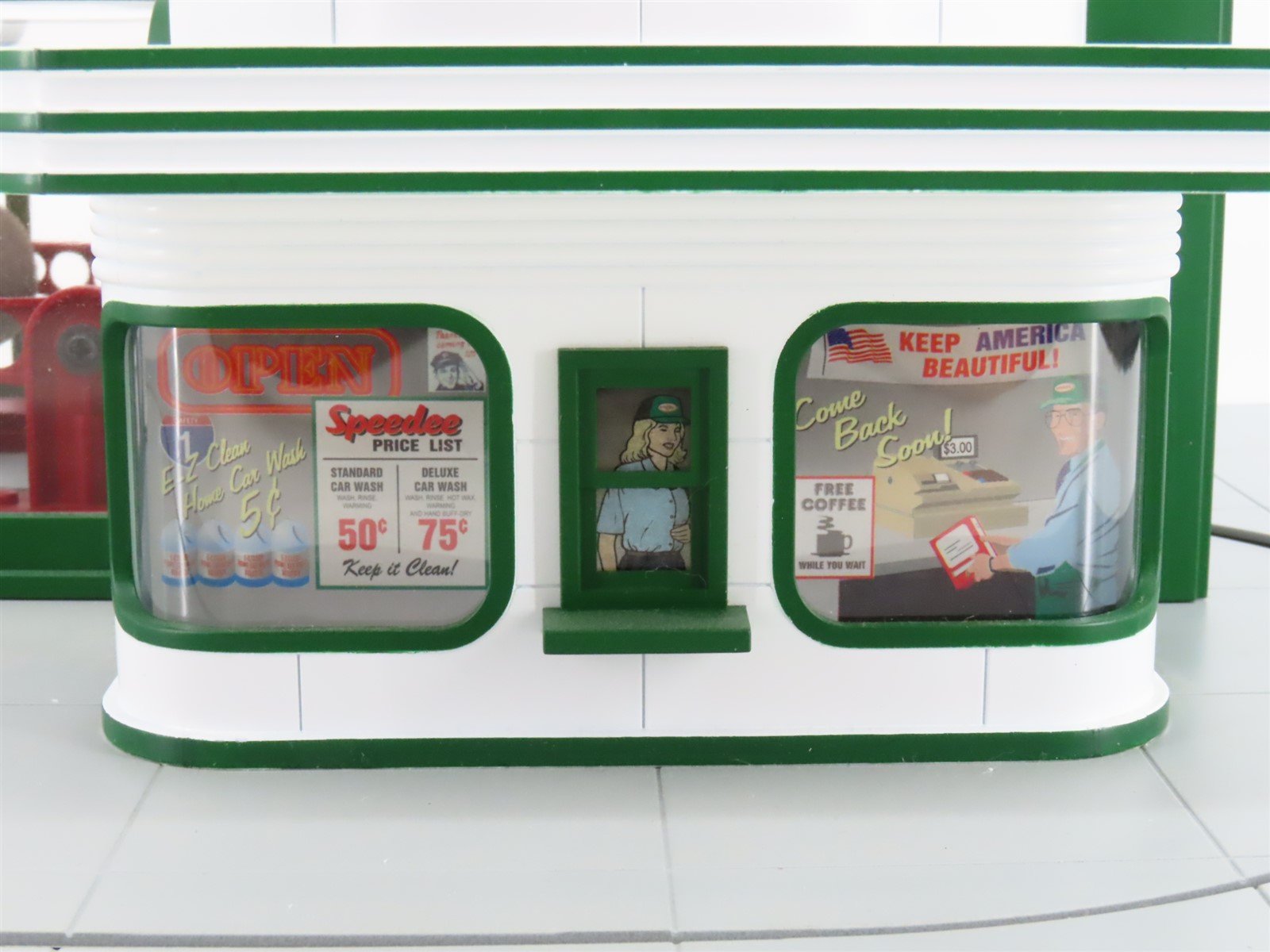 O Scale MTH 30-9104 Speedy Operating Car Wash