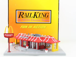 O Scale MTH 30-9114 Operating McDonalds Restaurant