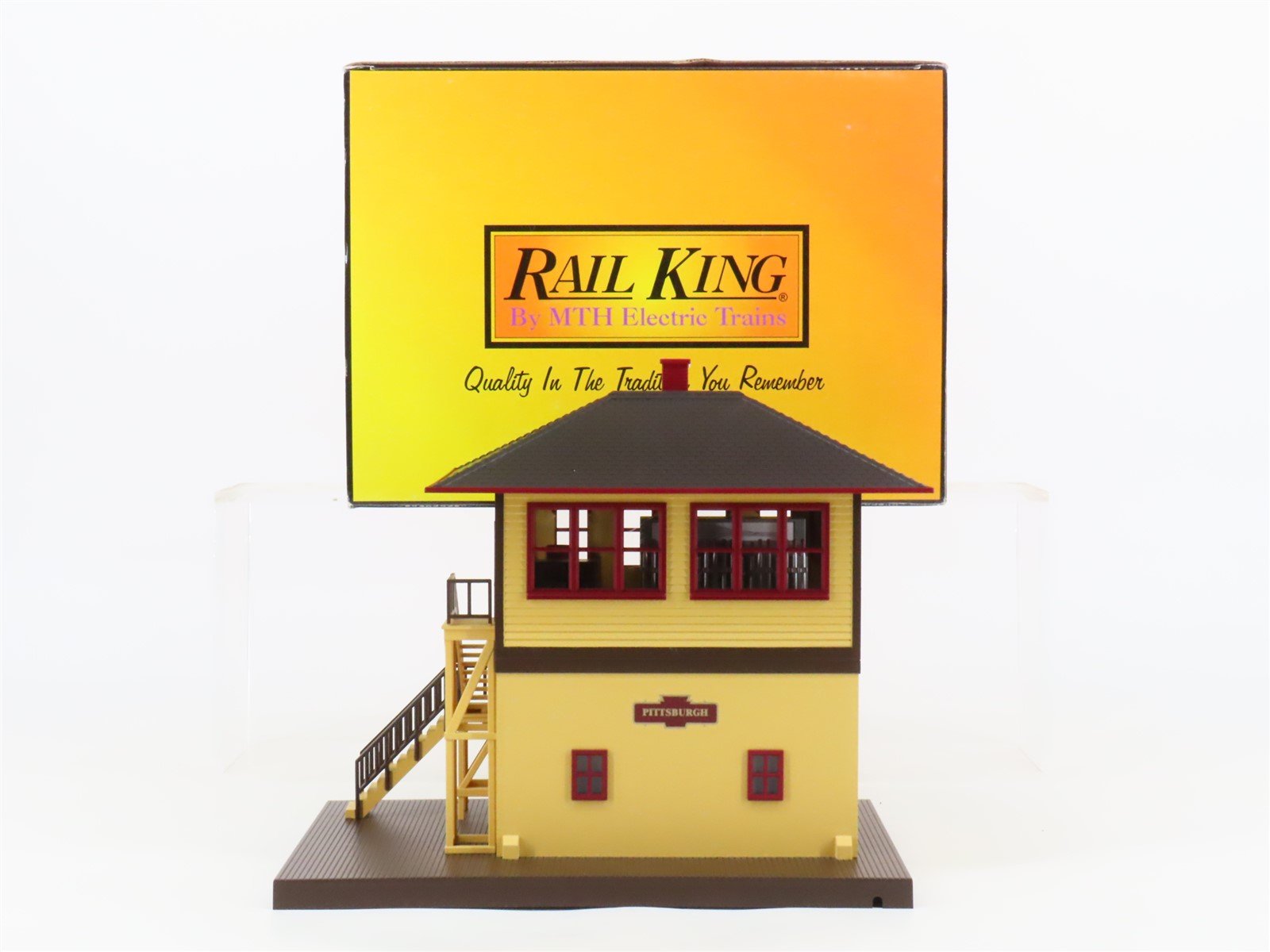 O Scale MTH 30-9031 Pennsylvania Switch Tower w/ Light