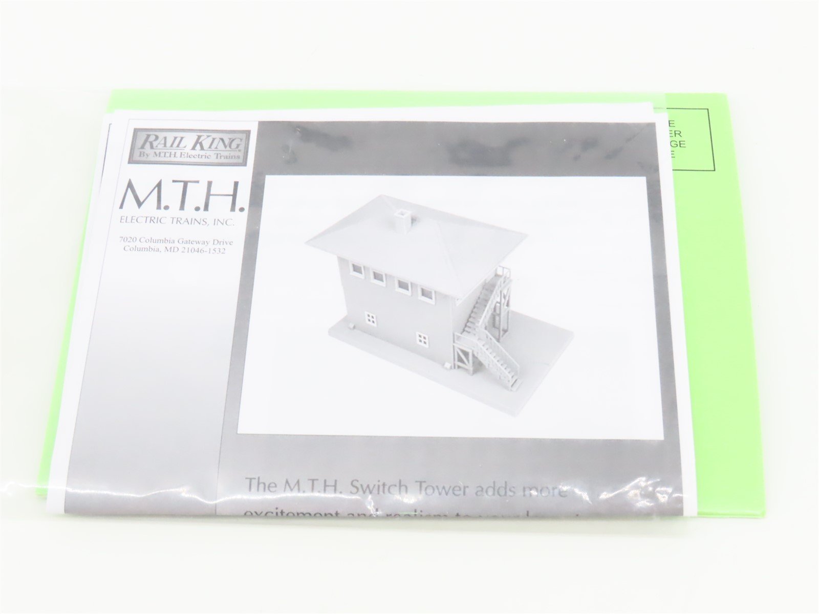 O Scale MTH 30-9031 Pennsylvania Switch Tower w/ Light