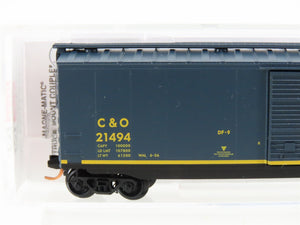 N Scale Micro-Trains MTL 03100076 C&O The Chessie Route 50' Boxcar #21494