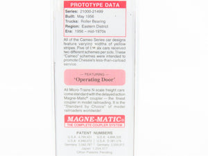 N Scale Micro-Trains MTL 03100076 C&O The Chessie Route 50' Boxcar #21494